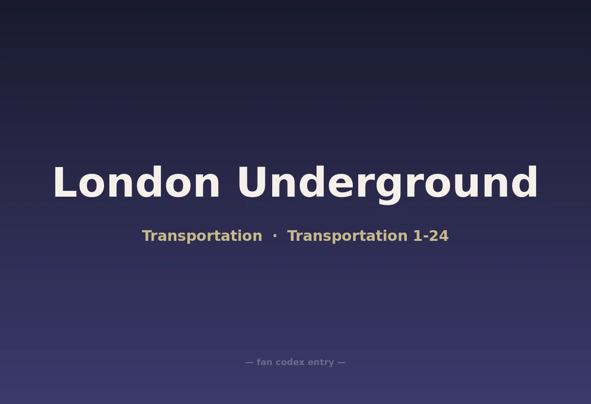 London Underground